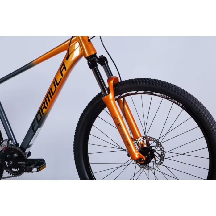Велосипед Formula 27.5" DRIVE HDD рама-16" AL 2026 сіро-помаранчевий (OPS-FR-27.5-319) зображення 4