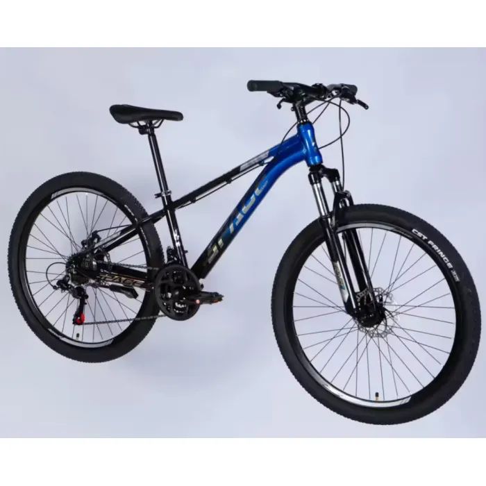 Велосипед Space 26" PHAETON DD FR рама-13" AL 2026 чорно-синій (OPS-SP-26-090) изображение 2