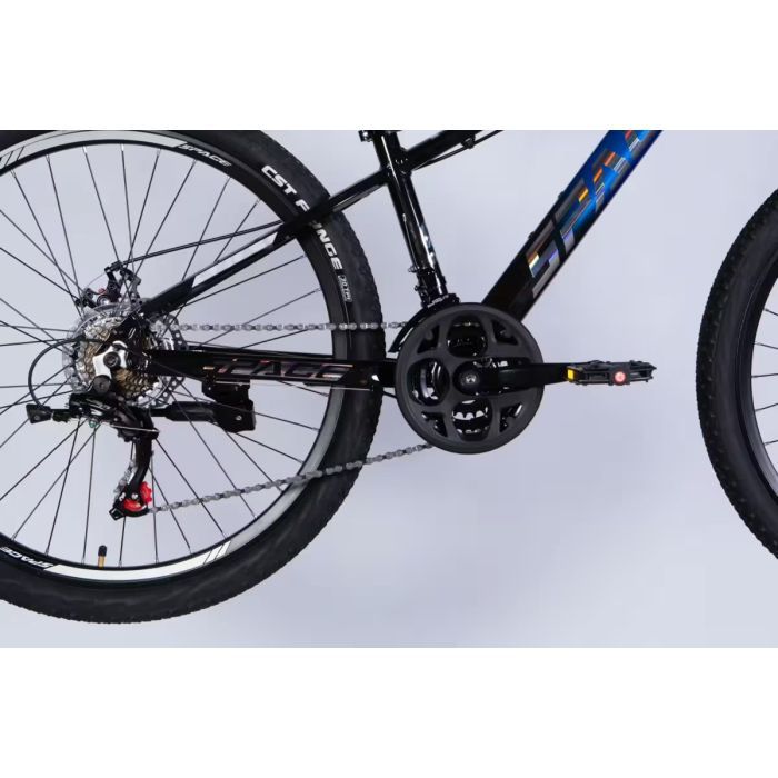 Велосипед Space 26" PHAETON DD FR рама-13" AL 2026 чорно-синій (OPS-SP-26-090) изображение 5