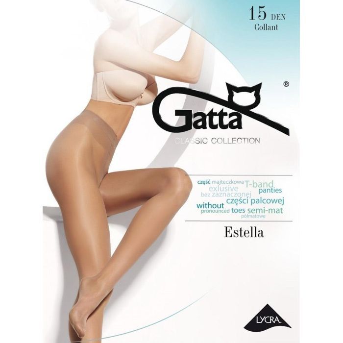Колготы Gatta Estella 15 Den Grafit - 2 (5900042048549)