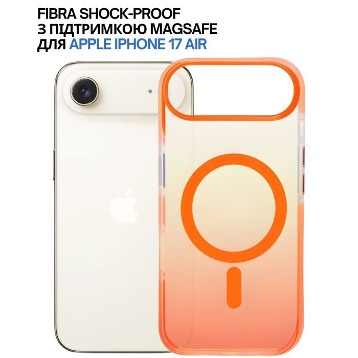 Чехол для мобильного телефона BeCover FIBRA Shock-Proof MagSafe Apple iPhone 17 Air Blue (715451) изображение 6