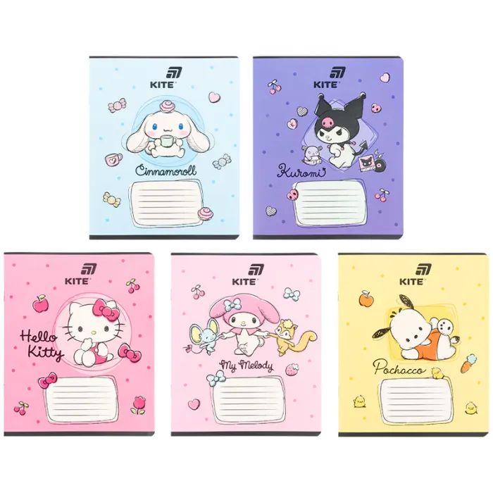 Тетрадь Kite Hello Kitty, 18 листов, клетка (HK26-236-2)