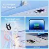 Дата кабель USB-C to Lightning 1.0m PD27W PVC blue Vention (LAKSF) изображение 3