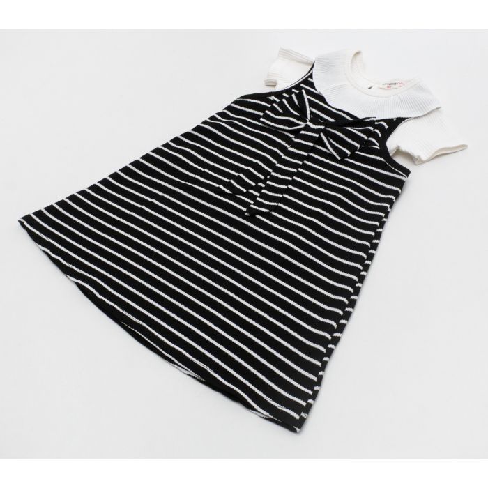 Набор детской одежды POP FASHION с футболкой в полоску (7492-98G-black) изображение 2