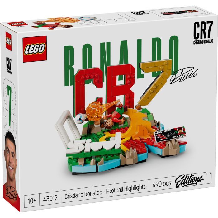 Конструктор LEGO Editions Football Криштиану Роналду — лучшие моменты футбольных матчей (43012)