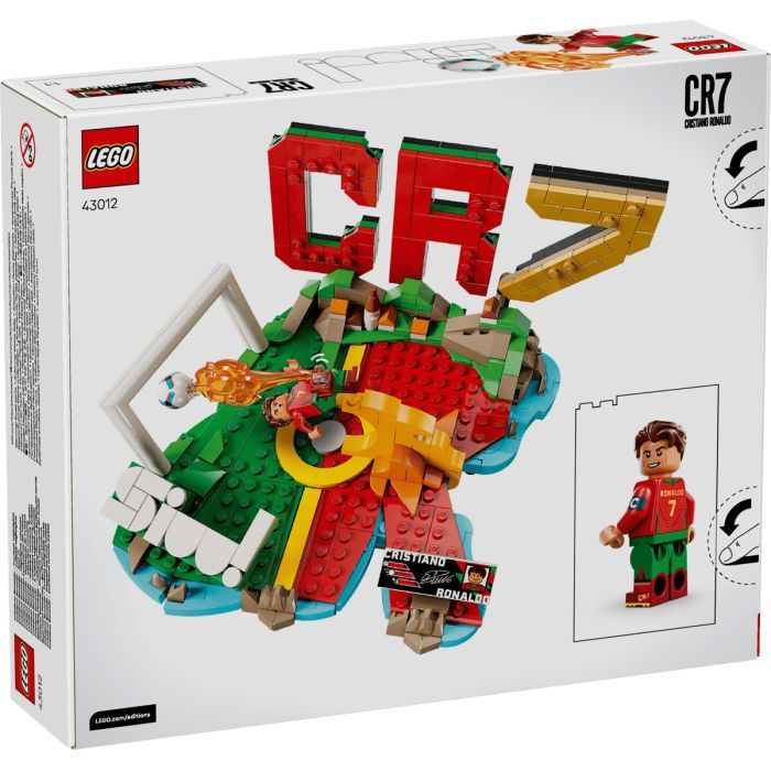 Конструктор LEGO Editions Football Криштиану Роналду — лучшие моменты футбольных матчей (43012) изображение 6