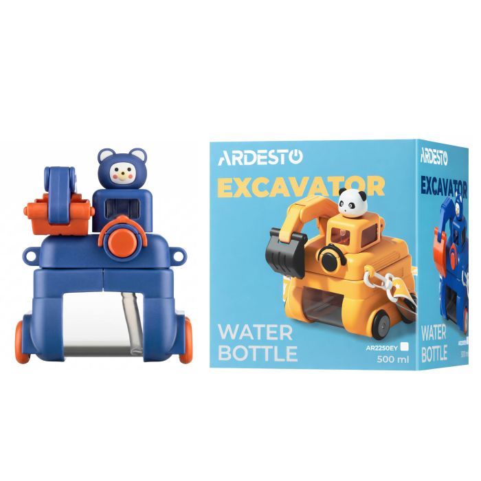 Пляшка для води Ardesto Excavator 500мл, пластик, синій (AR2250EB) зображення 8