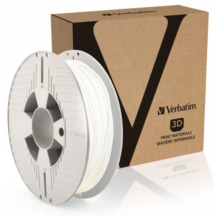 Пластик для 3D-принтера Verbatim DURABIO 2,85mm 0,5kg WHITE (55153) изображение 3