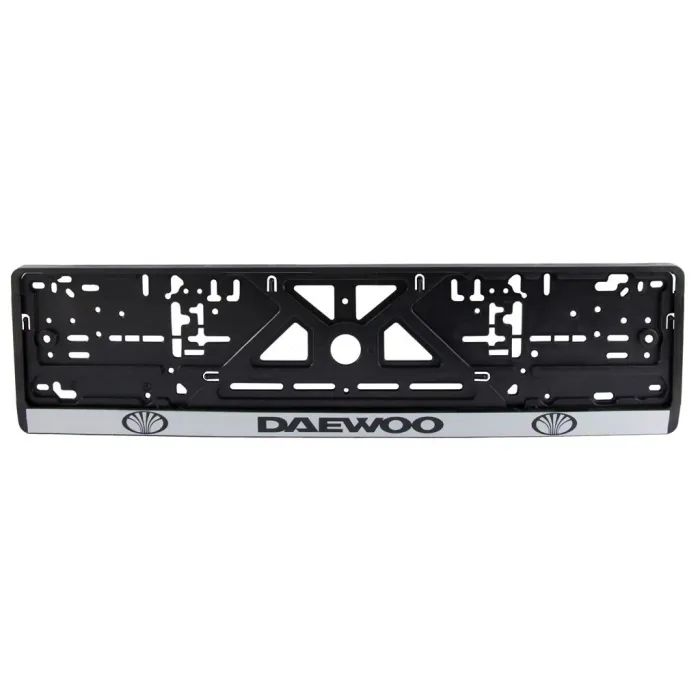 Рамка номерного знака CarLife Daewoo (NH08)