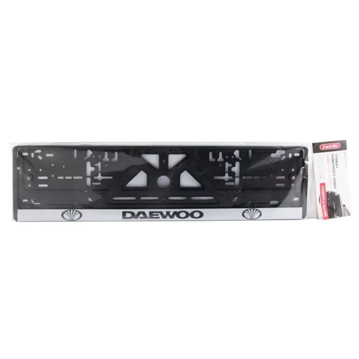 Рамка номерного знака CarLife Daewoo (NH08) изображение 2