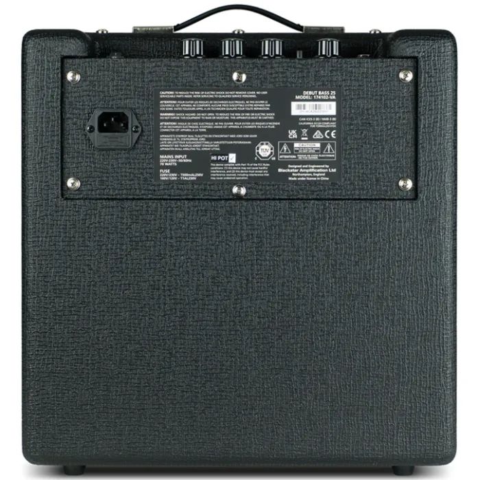 Комбопідсилювач Blackstar Debut Bass 25 (302021) зображення 3