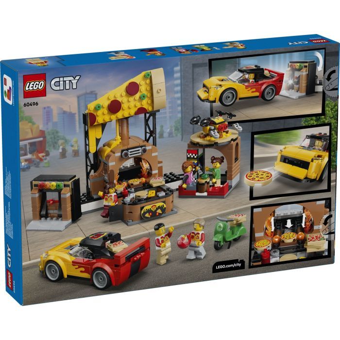 Конструктор LEGO City Доставка піци з різними транспортними засобами (60496) зображення 8