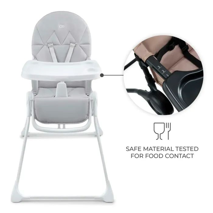 Стілець для годування Kinderkraft Binci Grey (5902533928002) зображення 2