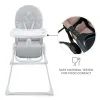 Стілець для годування Kinderkraft Binci Light Grey (5902533928019) зображення 2