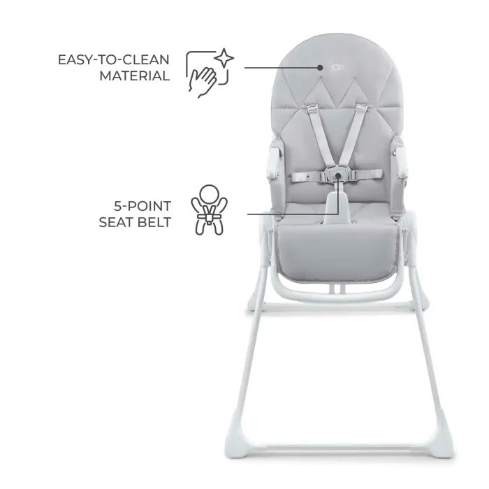 Стілець для годування Kinderkraft Binci Grey (5902533928002) зображення 3