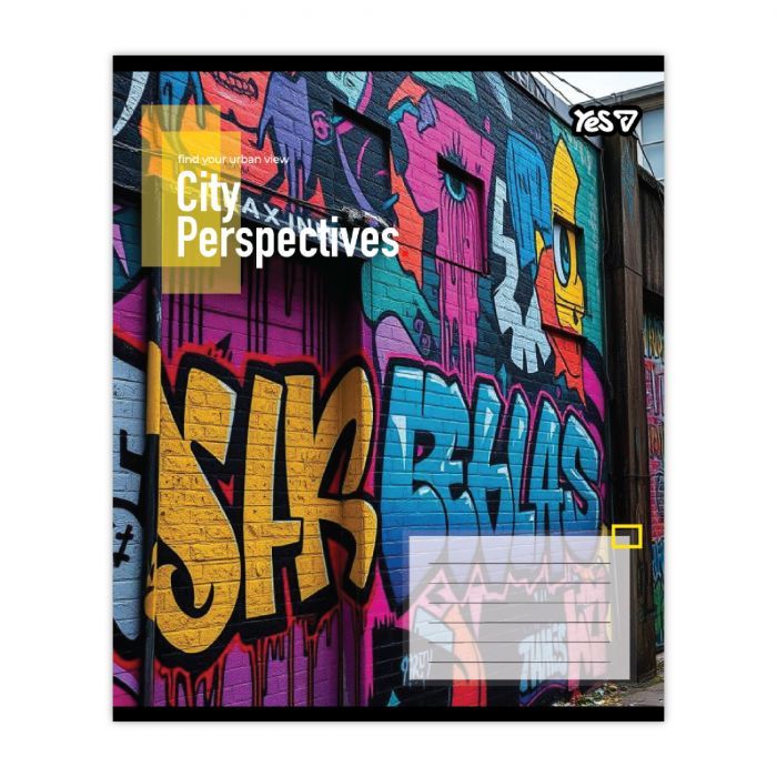 Зошит Yes City perspectives А5 48 аркушів клітинка (769077) зображення 5