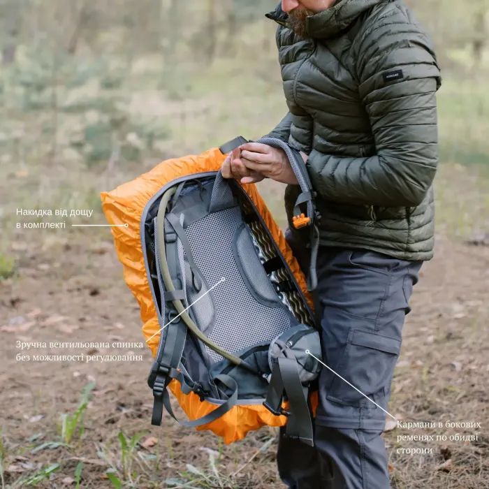 Рюкзак туристический Tramp Trek 40 grey (UTRP-057-grey) изображение 12