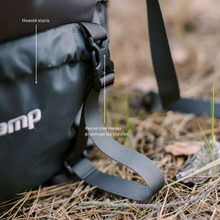 Рюкзак туристический Tramp Trek 40 grey (UTRP-057-grey) изображение 8