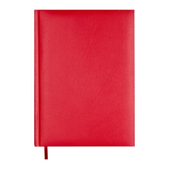 Еженедельник Buromax недатированный CLASSIC, A5, красный, штуч.кожа, 336 страниц (BM.20980-05)