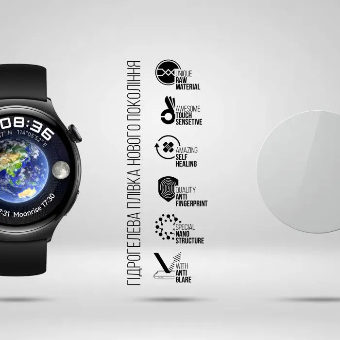 Пленка защитная Armorstandart Matte hydrogel Huawei Watch 4 6 pcs (ARM92056) изображение 2