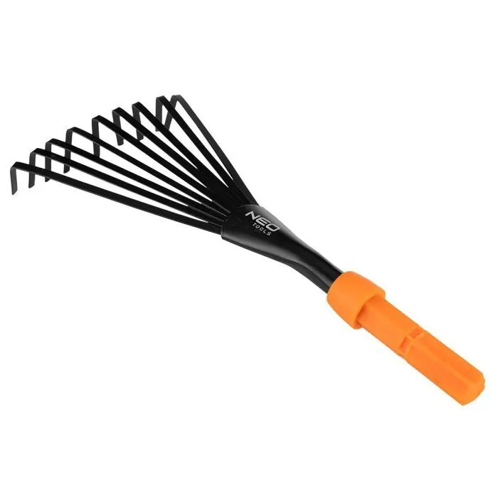 Граблі Neo Tools віяло, садові, ширина 12.5см, 33см, система NEO Click, 0.15кг (95-075) зображення 2