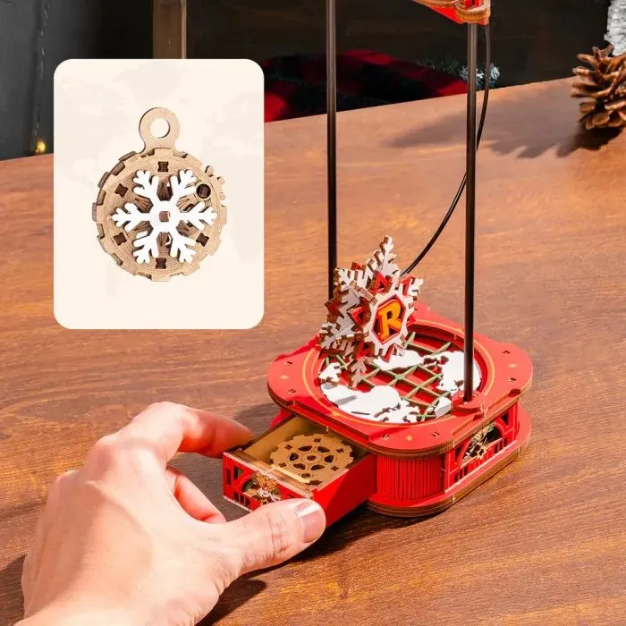 Конструктор Robotime Rokr 3D Санта на санях (MCD05) изображение 5