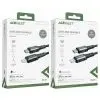 Дата кабель USB-C to Lightning 1.2m 3A nylon black Acefast (6974316280484) изображение 3