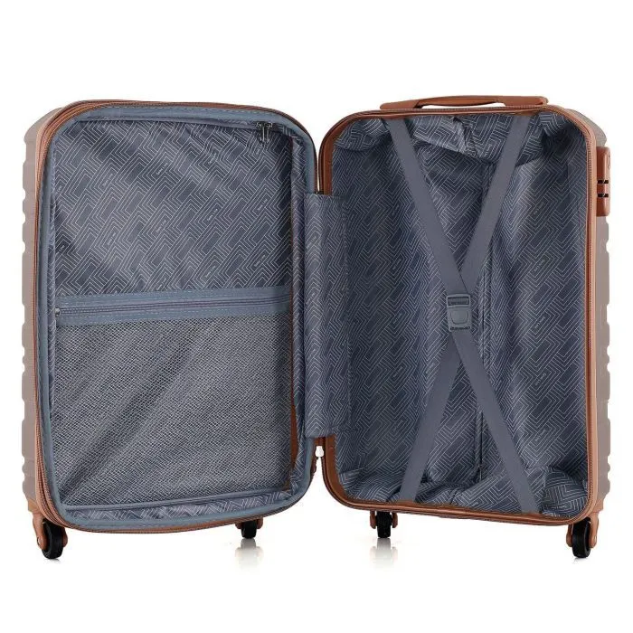 Чемодан Semi Line 20" (S) Graphite/Brown (T5689-1) (DAS303578) изображение 6