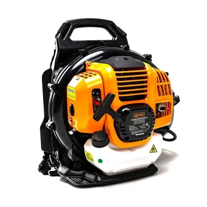 Воздуходувка GTM бензиновая, ранцевая, 1.9kW/2.6hp, 1450м³/час (EB753R) изображение 4