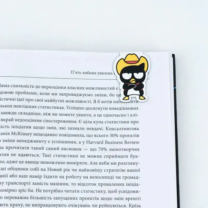 Закладки для книг Kite набор магнитных закладок с фигурными скрепками Bad Badtz-Maru (HK24-495) изображение 6