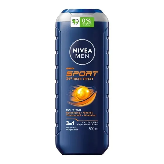 Гель для душа Nivea MEN Sport Shower Gel 500 мл (4005808782734)