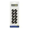 Магнит Buromax набор BLACK, 10 шт 20 мм (BM.0042)