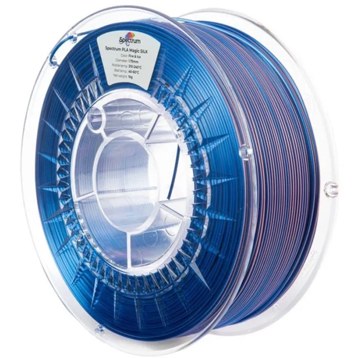 Пластик для 3D-принтера Spectrum PLA Magic SILK 1.75mm 1kg Fire&Ice (81412)