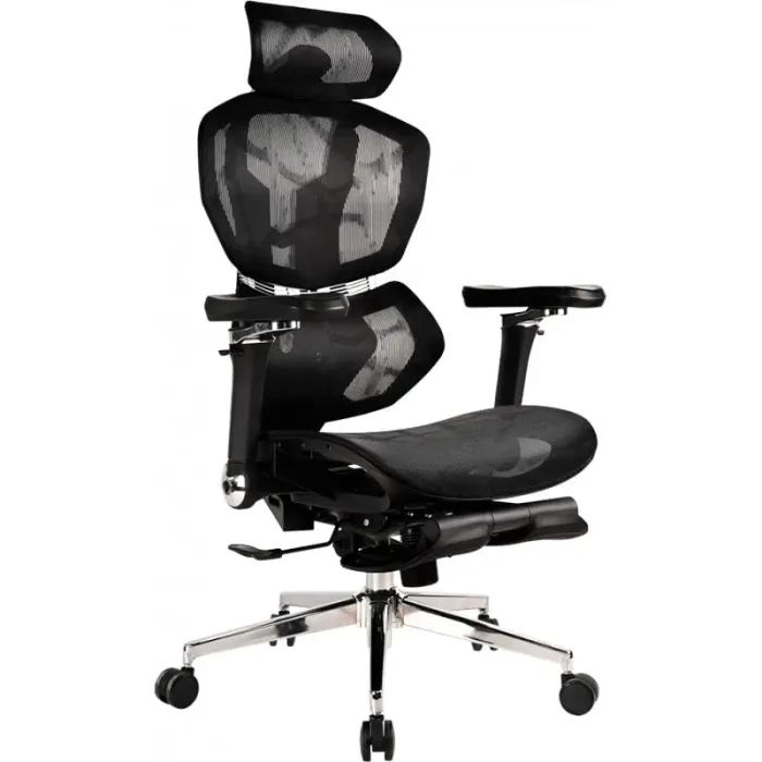 Кресло игровое GT Racer X-7002 Black/Black/Green (X-7002 Black/Black/Green (Massage))