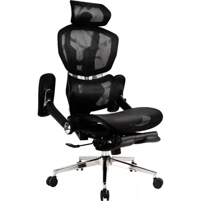 Кресло игровое GT Racer X-7002 Black/Black/Green (X-7002 Black/Black/Green (Massage)) изображение 3