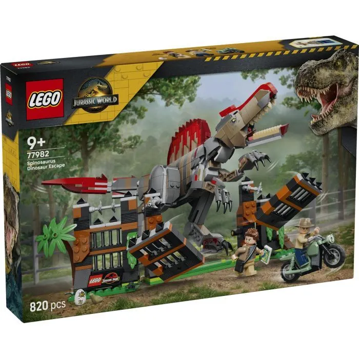 Конструктор LEGO Jurassic World Побег спинозавра (77982)