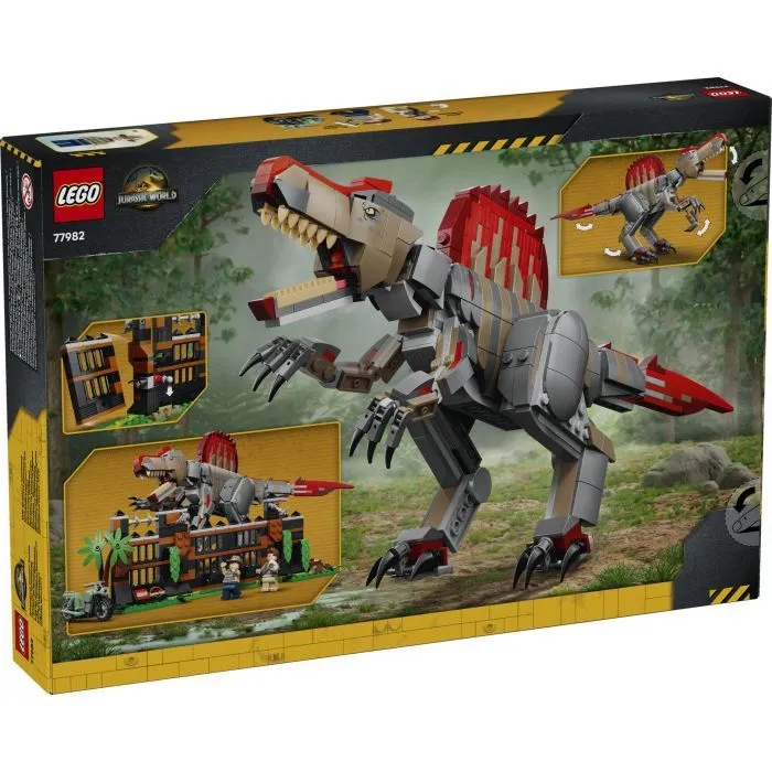 Конструктор LEGO Jurassic World Побег спинозавра (77982) изображение 8