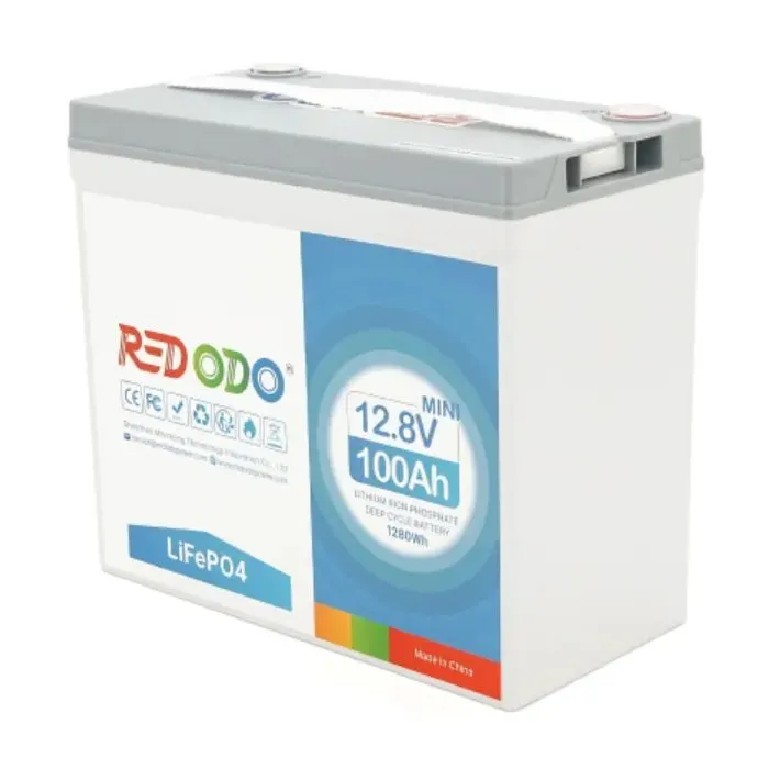 Батарея LiFePo4 Redodo 12.8V 100Ah, 1280Wh, BMS 100A, Mini (R12V100-100-MINI16-A60)
