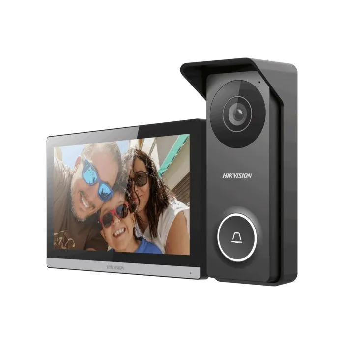 Комплект відеодомофона Hikvision DS-KIS313-P(B) зображення 2