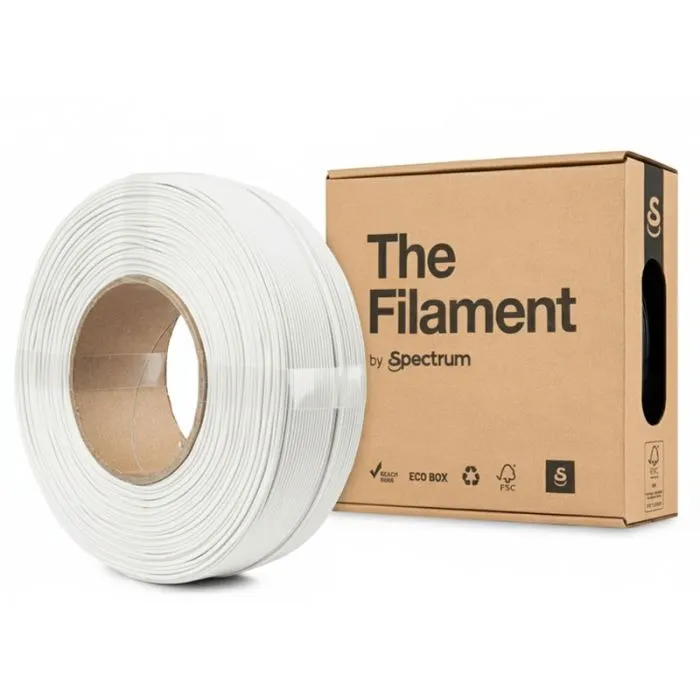 Пластик для 3D-принтера The Filament HT-PLA 1.75mm 1kg ReFill White, Warm (TF-24179) изображение 3