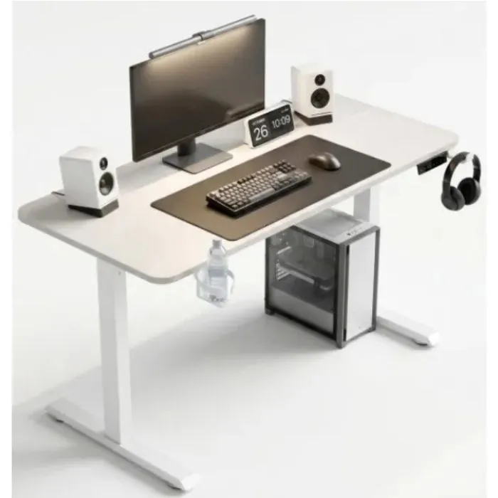 Комп'ютерний стіл GT Racer TY-1451 White (TY-1451 (140x60x71-116) White) зображення 4