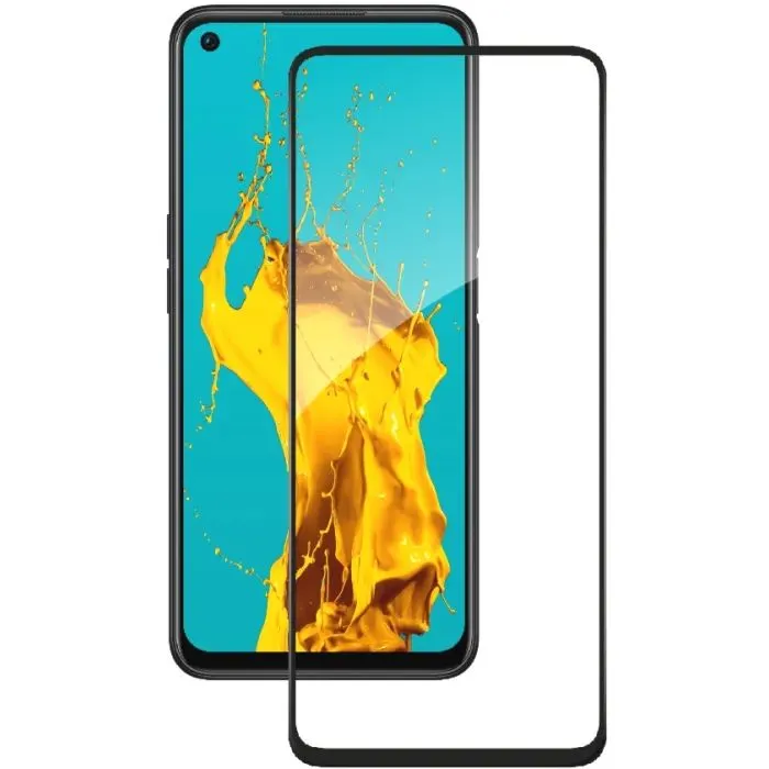Скло захисне Piko Full Glue Oppo A76 4G Black (1283126528897)
