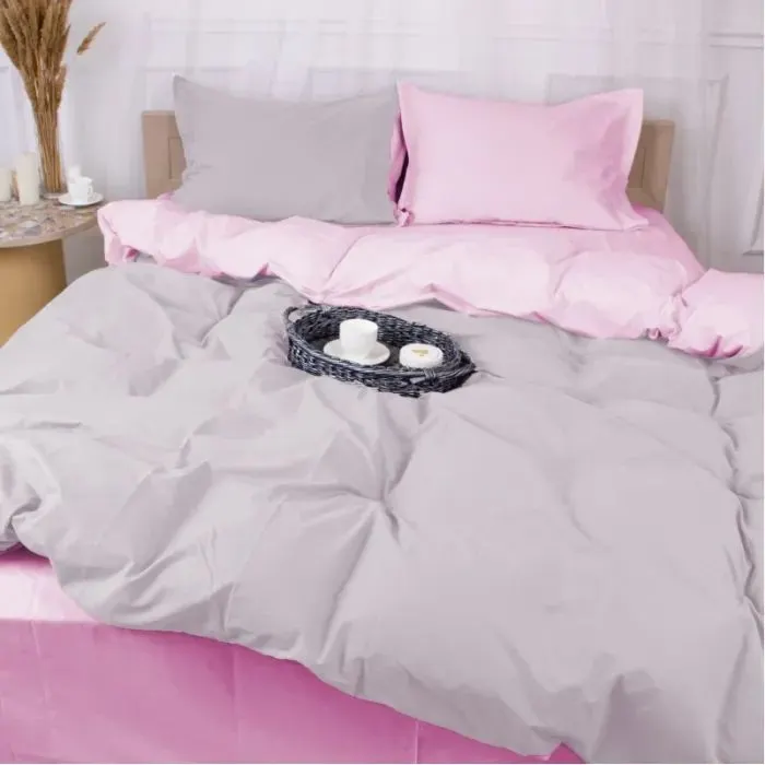Постільна білизна MirSon Poplin Line 018 + 054 Richelle 200 x 220 (2200006282808) зображення 5