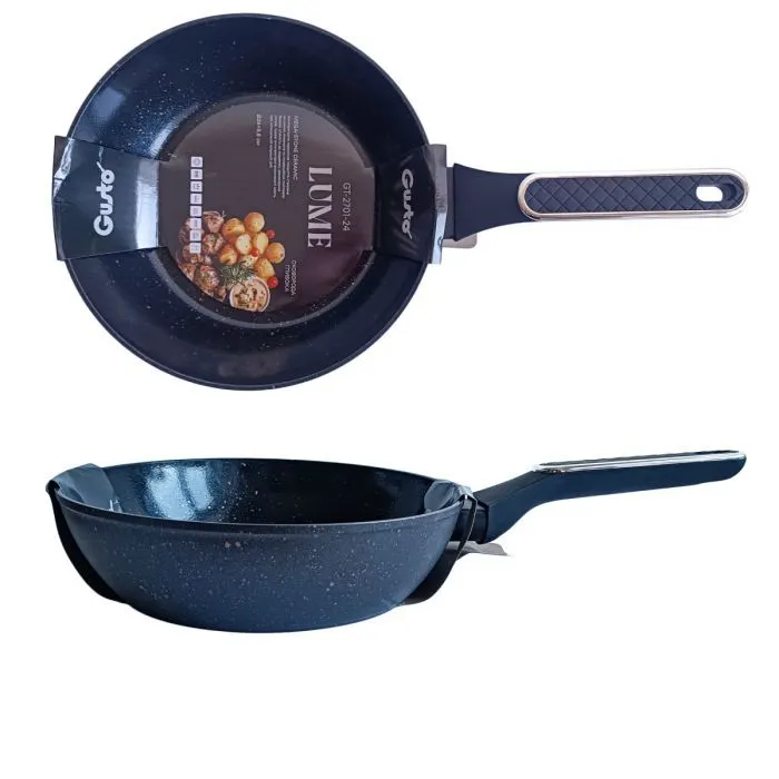 Сковорода Gusto Lume глибока 24х6,8см (GT-2701-24)