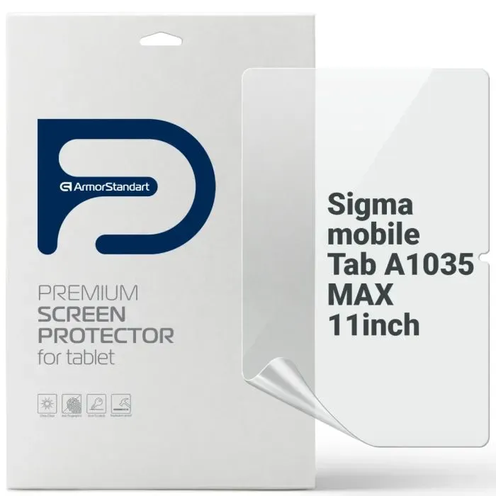 Пленка защитная Armorstandart Anti-Blue hydrogel Sigma mobile Tab A1035 MAX 11inch (ARM93977)