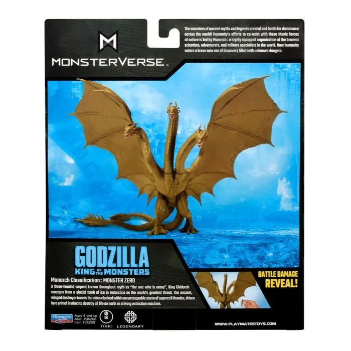 Фигурка Godzilla vs. Kong S2 – Король Гидора (35209) изображение 6