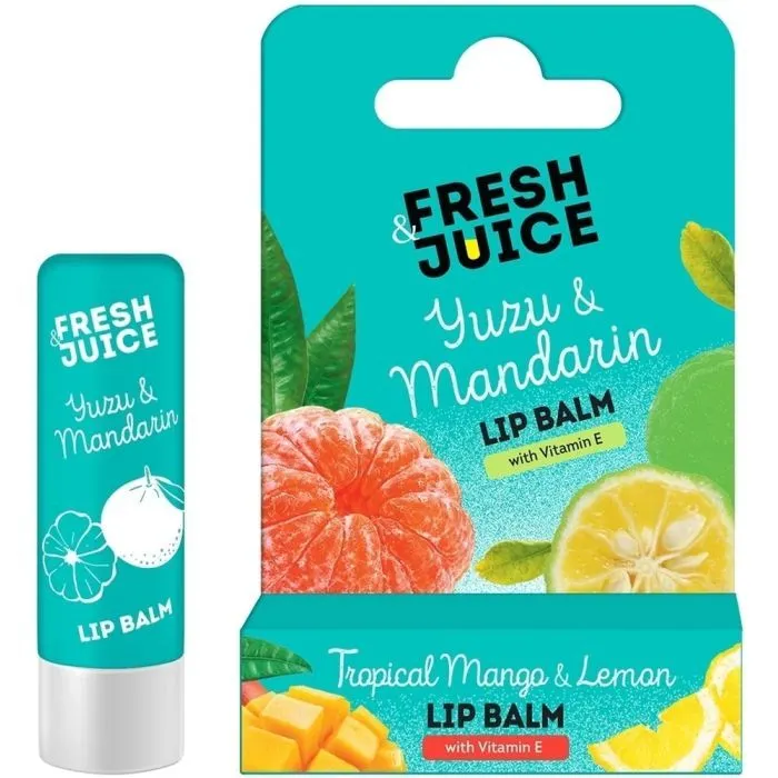Бальзам для губ Fresh Juice Yuzu & Mandarin 3.6 г (4823015947124) зображення 2