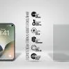 Плівка захисна Armorstandart Anti-spy hydrogel Apple iPhone Duo external display (ARM94236) зображення 2