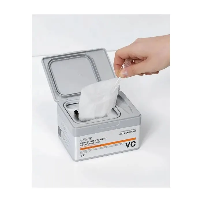 Маска для обличчя VT Cosmetics Reedle Shot Vita-Light Brightening Mask 30 шт (8803463006242) зображення 4