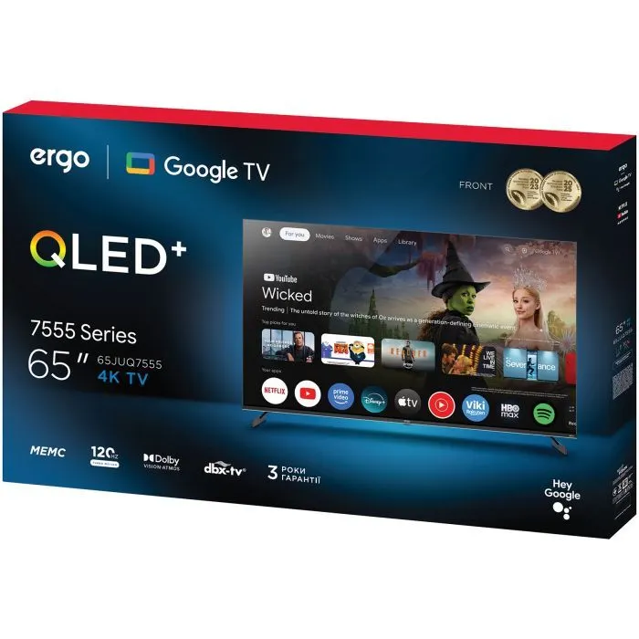 Телевізор Ergo 65JUQ7555 зображення 10